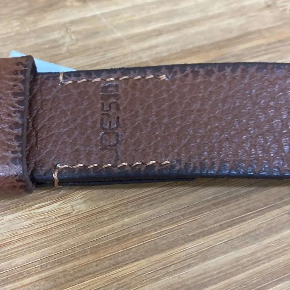 Joe’s NWT brown men’s genuine leather belt